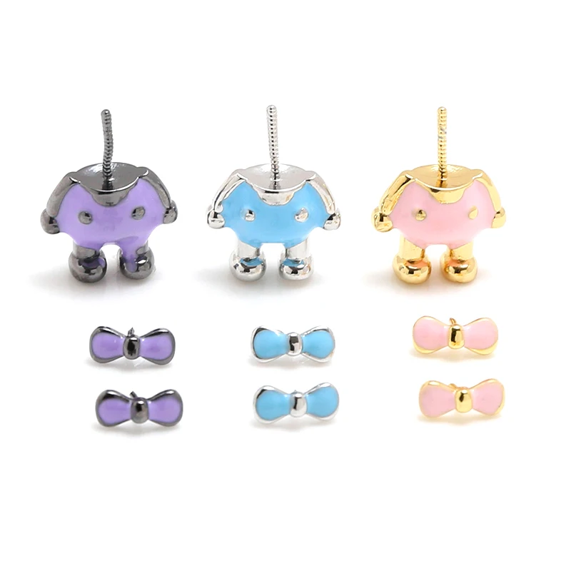 Body Jewelry Real Gold - 2 шт., медное покрытие, настоящее золото,