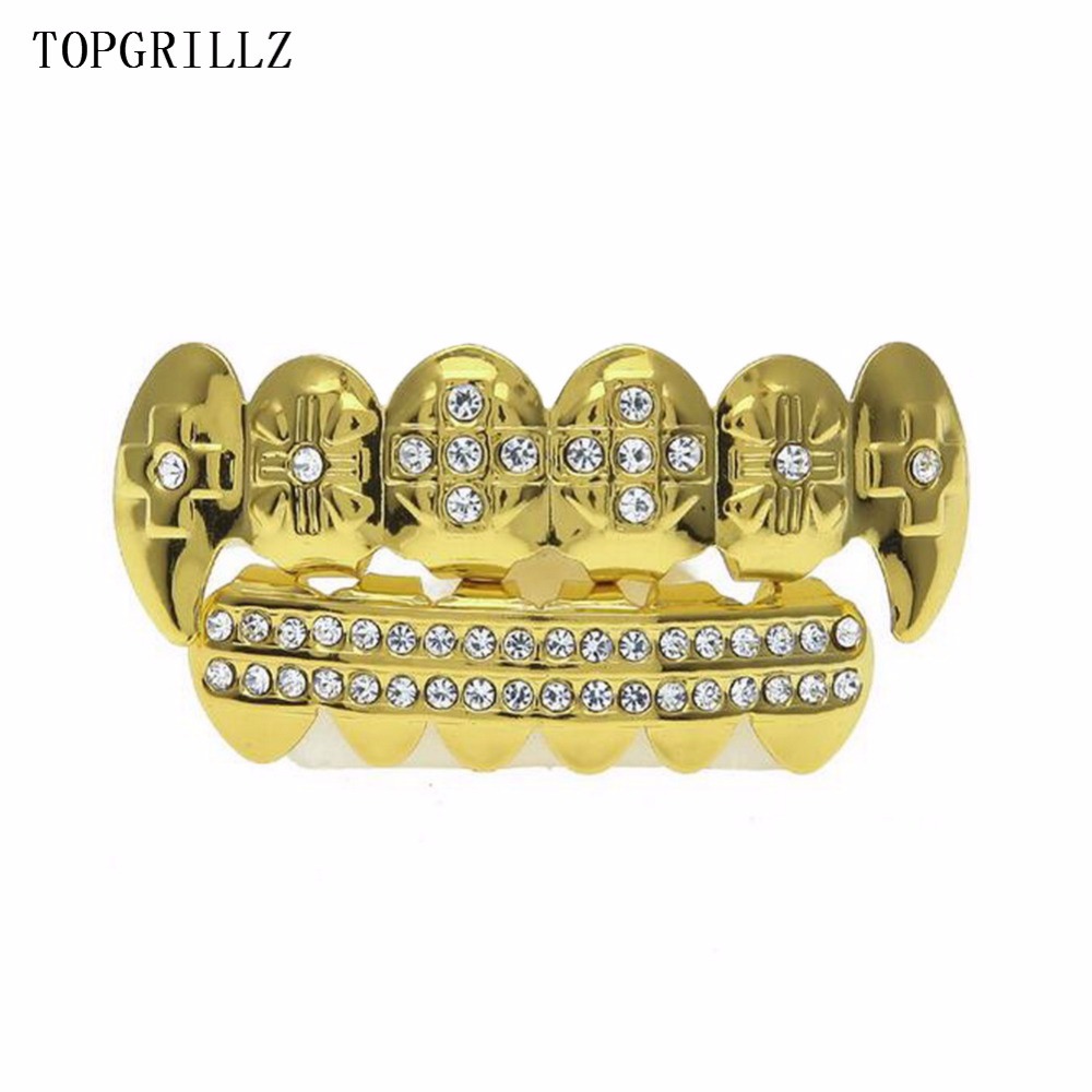 Колпачки TOPGRILLZ в стиле хип – обзор и цена Body Jewelry Real Gold