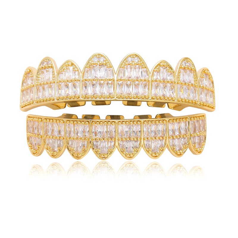 Набор Т-образных квадратных зу – обзор и цена Body Jewelry Real Gold