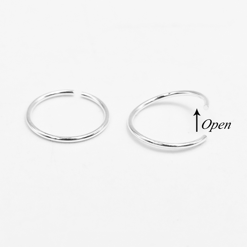 Кольцо для носа из серебра 925 – обзор и цена Body Jewelry Lot