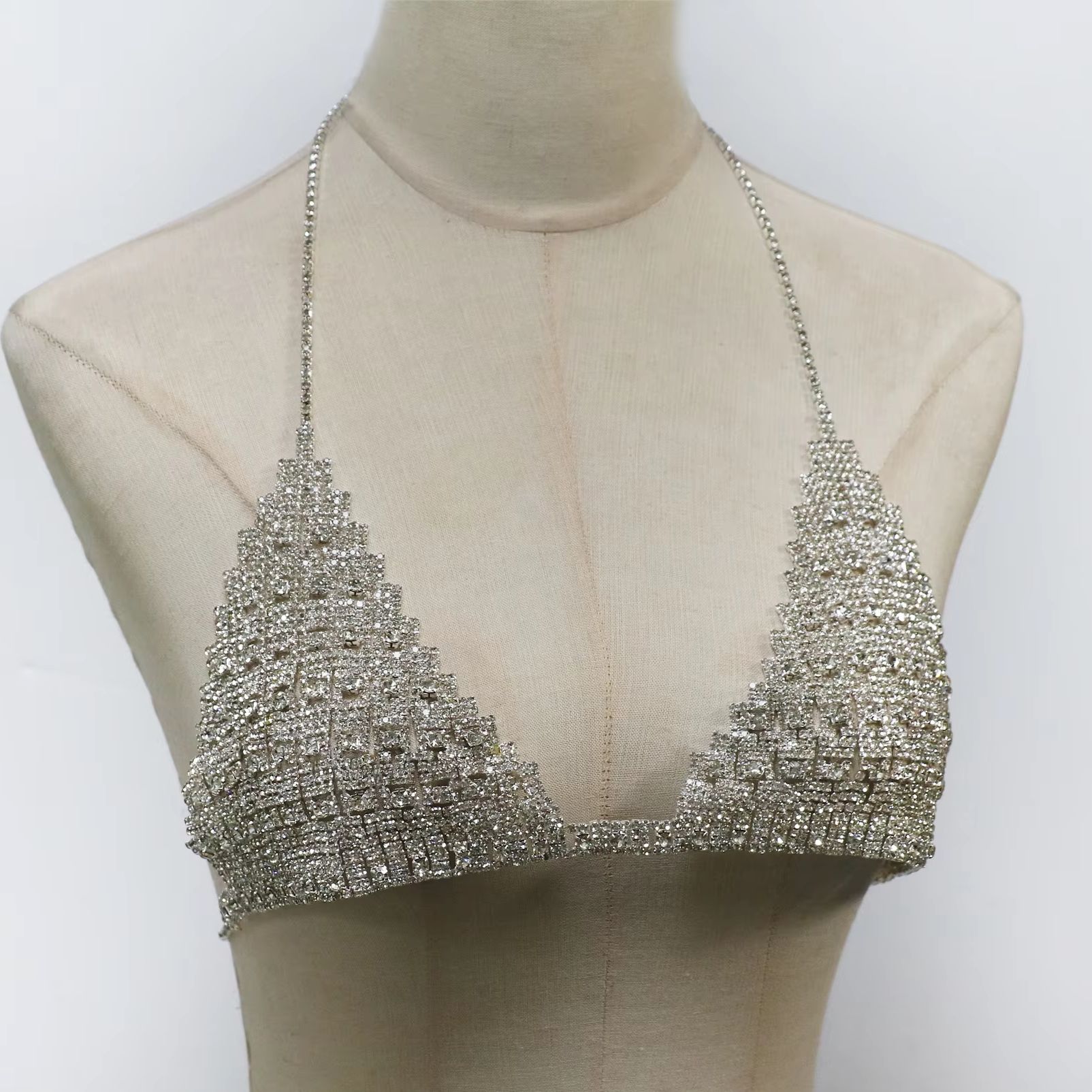 1 шт. Модная цепочка на шею в  – обзор и цена Body Jewelry Luxury