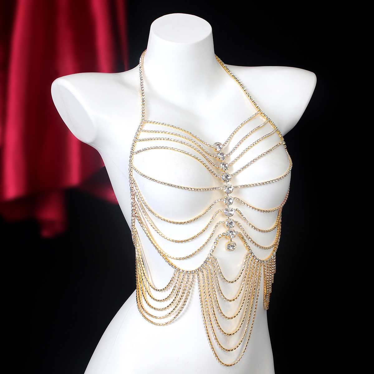 Роскошная женская цепочка в по – обзор и цена Body Jewelry Luxury