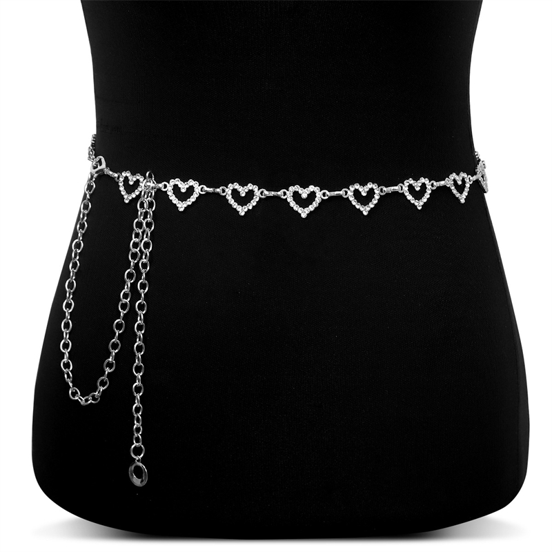 Модный пояс-цепочка с стразами – обзор и цена Body Jewelry Women