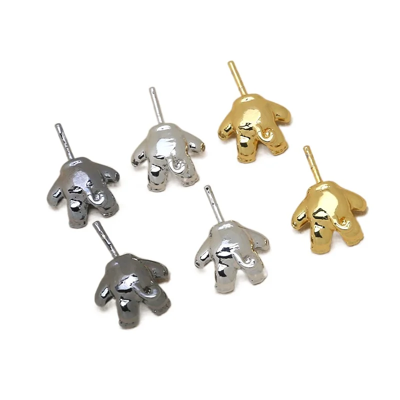 4 шт., медное покрытие, настоя – обзор и цена Body Jewelry Real Gold