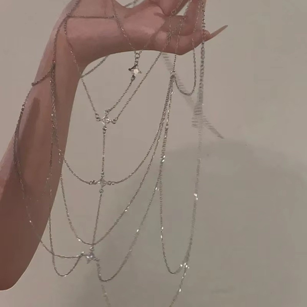 Многослойная роскошная серебря – обзор и цена Body Jewelry Luxury