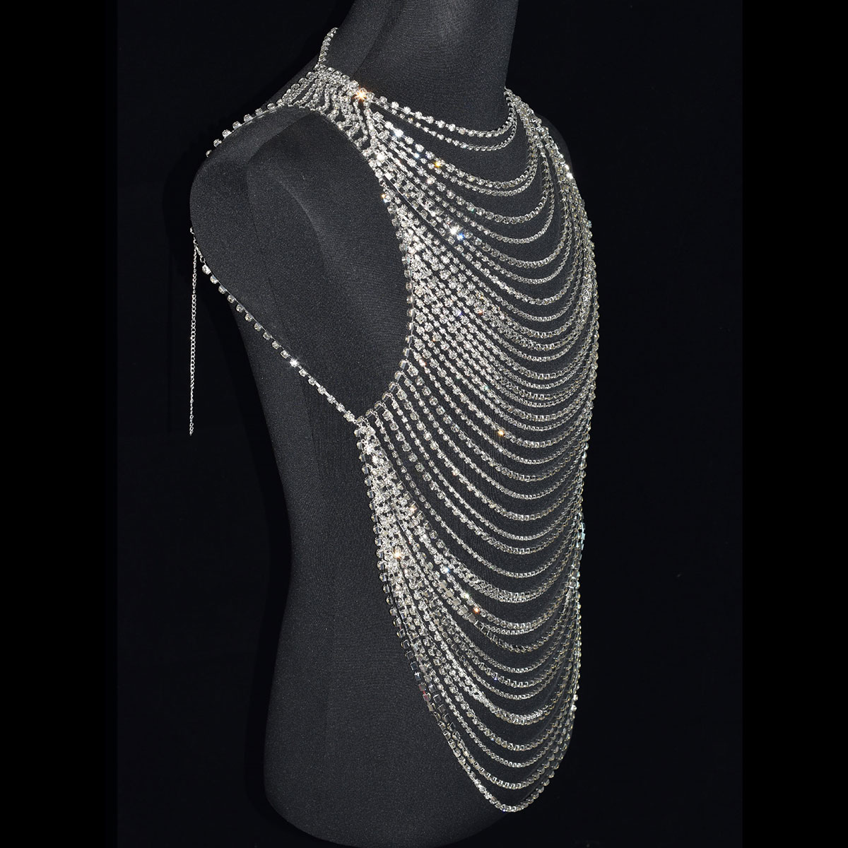 Модное роскошное блестящее муж – обзор и цена Body Jewelry Luxury