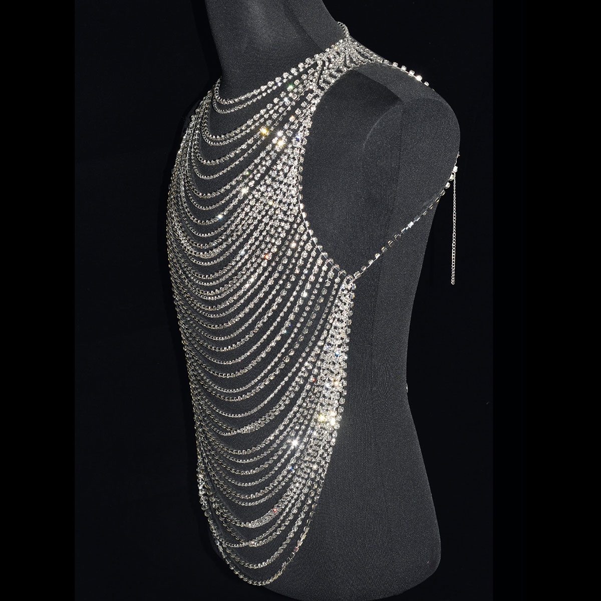 Модное роскошное блестящее муж – обзор и цена Body Jewelry Luxury